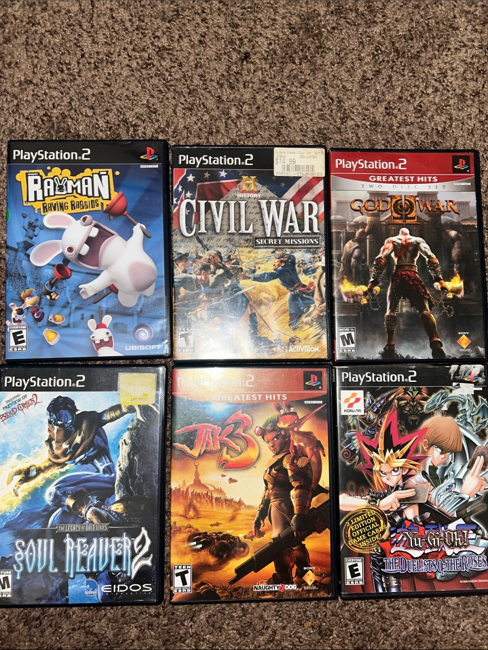 6 PlayStation 2 Video Game